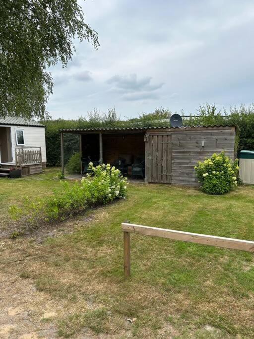Chalet De Bult White 2 Persons Bagian luar foto