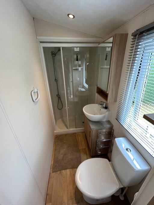 Chalet De Bult White 2 Persons Bagian luar foto