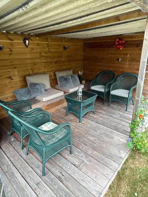 Chalet De Bult White 2 Persons Bagian luar foto